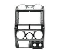 Radio 9 Pulgadas con Android Estéreo Reproductor MP5 Unidad Principal Marco Salpicadero Cubierta para Isuzu para D-MAX para MU-X 2006-2012(Gray)