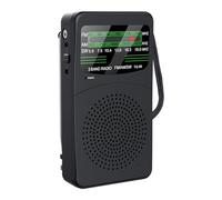 Radio A Pilas,Radios Portátiles SW/Am/FM con Mejor Recepción Y Sonido | Antena De Alta Sensibilidad con Luz LED Integrada para Camping Emergencias Senderismo Y Actividades Al Aire Libre