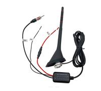 Radio activa para coche + GPS + antena FM con modulador Bluetooth, impermeable, a prueba de polvo, universal.