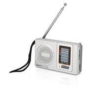 Radio Am FM de Bolsillo, Radio Transistor Portátil Que Funciona con Pilas, Alimentado por 2 Pilas AA, Altavoz Grande Incorporado, Regalos para los Mayores