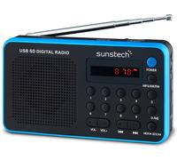 Sunstech RPDS32BL Radio Portátil Digital Azul