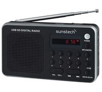 Sunstech RPDS32SL Radio Portátil Digital Plata