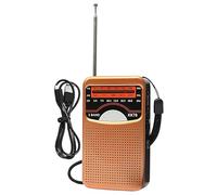 Radio Am FM Portátil - Radio de Supervivencia al Aire Libre | Dispositivo Inalámbrico para Acampar y Equipo de Audio Compacto