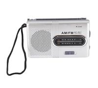 Radio Am FM, Radio De Transistor, Radio, Radio Am FM Altavoz Largo De 5 W Radio De Transistor De Bolsillo Portátil Duradera con Conector para Auriculares para El Hogar Al Aire