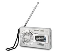 Radio AM FM, Radio Portátil de Mano con Altavoz Incorporado, Radio de Transistor de Bolsillo con Batería, Radio de Emergencia Obtenga Noticias de Transmisión en Tiempo Real, para Viajes Al Aire Libre