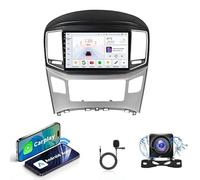 Radio Android 14 para Hyundai H1 2017-2018 | Navegador GPS | Compatible con Android Auto CarPlay Inalámbrico | Pantalla Táctil HD 1280x720 | 4G LTE y WiFi | Cámara de Marcha Atrás de Regalo