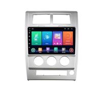 Radio Android 14 para Jeep Cherokee KK Liberty (2007-2012) Pantalla táctil de 9" con Bluetooth Carplay inalámbrico y Android Auto Controles en el Volante (P3 WiFi de 4 núcleos 2 GB+32 GB)