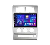 Radio Android 14 para Jeep Cherokee KK Liberty (2007-2012) Pantalla táctil de 9" con Bluetooth Carplay inalámbrico y Android Auto Controles en el Volante (P4 8Core 2G+32G)