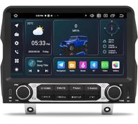 Radio Android 14 para Jeep Wrangler JL & Gladiator Pickups JT 2018-2022, pantalla IPS QLED 9" 1280x720P | Carplay inalámbrico y Android Auto | Navegación GPS | 4G LTE/5G WiFi | Octa-Core 4GB +64GB