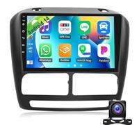 Radio Android 14 para Vauxhall Opel Combo 2011-2017 / Fiat Doblo 2010-2015, Pantalla táctil de 9 Pulgadas, CarPlay inalámbrico, Android Auto, Mirror Link, WiFi, Bluetooth, FM RDS, SWC, cámar
