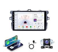 Radio Android 15 Compatible con Corolla B 2006-2013 | Navegador GPS | Compatible Auto CarPlay Inalámbrico | Pantalla Táctil HD 1280x720 | 4G & WiFi | Cámara Marcha Atrás Regalo