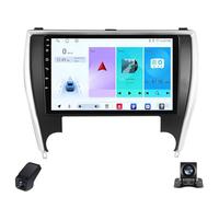 Radio Android 2K para Toyota Camry 2014-2017, Pantalla táctil de 9 Pulgadas, CarPlay, Android Auto, WiFi, GPS, RDS FM, cámara Trasera, DVR ADAS (M100CP)