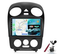 Radio Android 4G para VW Beetle 2004-2010, Pantalla táctil 2K de 9", CarPlay y Android Auto inalámbricos, navegación GPS, WiFi, SWC, micrófono, K1 Pro de 128 GB
