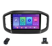 Radio Android de 9 Pulgadas para Fiat Strada 2020-2021, Pantalla táctil con CarPlay, Android Auto, GPS, Bluetooth, WiFi, Radio FM, DVR ADAS y cámara de visión Trasera (2 Unidades)