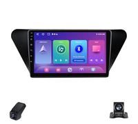 Radio Android de 9 Pulgadas para Lifan X50 (2015-2019) con Pantalla táctil, CarPlay, Android Auto, GPS, Bluetooth, WiFi, Radio FM, ADAS, DVR y cámara de visión Trasera (X2)