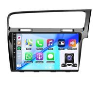 Radio Android para VW Golf MK7 2013-2018 con Carplay inalámbrico Pantalla táctil de 10,1 Pulgadas estéreo Android Auto navegación GPS Bluetooth FM RDS GPS WiFi Mirror Link EQ FM SWC Parte Trasera (c