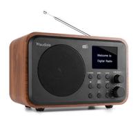 Radio Audizio Milan 15W RMS DAB+ FM Bluetooth Batería 10h Madera