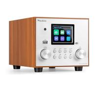 Radio Audizio Vieste SI Internet Digital 60 W Bluetooth Pantalla TFT 2.8" Marrón Plata