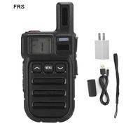 Radio bidireccional recargable sin licencia, con sincronización de pantalla, UHF VHF, escáner NOAA, walkie-talkie con doble reloj y resistencia al