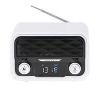 Radio Bluetooth, FM, MP3, Puerto USB y Tarjeta SD, Inalámbrica, Portátil