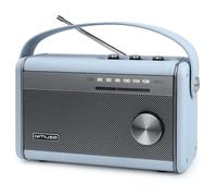 Radio Bluetooth portátil Muse M-098 Azul 10W USB-C Jack 3.5 mm