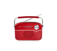 Radio Bluetooth Retro Vintage Thomson RTS450BTR FM Panel Solar USB-C 1300 mAh