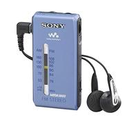 Radio Bolsillo Sony SRF-S84/LC Am/FM Estéreo Color Azul