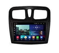 Radio Carplay 2 DIN Soporte Mirror Link para Renault Logan 2 2012-2022 con Carplay y Android Auto Inalámbrico, Micrófono, FM, Eq, WiFi, GPS, 8 Nuclear 4G+64G