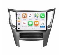 Radio Carplay 2 DIN Soporte Mirror Link para Subaru Outback 4 Legacy 5 2009-2014 con Carplay y Android Auto Inalámbrica - Pantalla Super Link, FM, Aux, Siri de Voz, 8 Nuclear 8G+256G