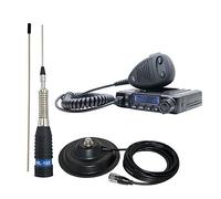 PNI Radio CB Escort HP 6500 ASQ con Antena CB ML160 con Base magnética