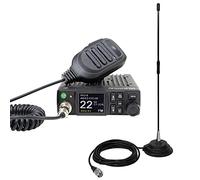 Radio CB PNI Escort HP 8900 ASQ, 12-24V + CB Antena PNI Extra 40 con Base magnética