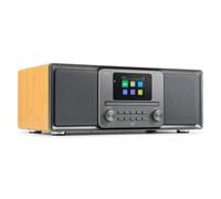 Radio CD Audizio Palmi 60W RMS Bluetooth DAB+ USB MP3 CD Bambú con mando