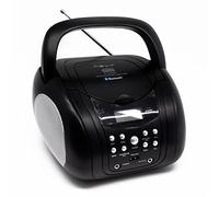 Radio cd mp3 portatil nevir nvr - 483 plata bluetooth