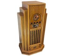 Radio Clásica - Radio Cassette CD - Mueble de Madera Noble Maciza (87 cm) - Mod.9778 - DE Regalo Reloj CUSTO Sra.!!!