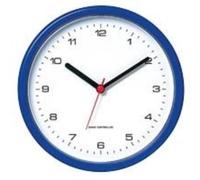 Radio Clock "Design" Blue (51.001.216)