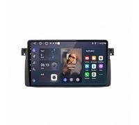 Radio Coche 2 DIN con Carplay Inalámbrico para BMW E46 M3 X5 1998-2006 Cámara Trasera - HD Pantalla Carplay Mirror Link - Portátil Radio Coche Bluetooth con, 8 Nuclear 6G+128G