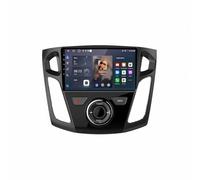Radio Coche 2 DIN con Carplay Inalámbrico para Ford Focus 3 Mk3 2011-2019 A-Pple Carplay & Android Auto, Autoradio Portátil Car Play con Pantalla Táctil, 4 Nuclear 1G+32G