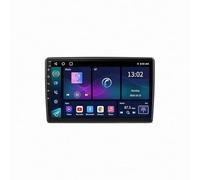 Radio Coche 2 DIN con Carplay Inalámbrico para Ford New Transit 2009-2019 Pantalla de Coche con Carplay y Android Auto Inalámbricos, Bluetooth, Mirror, 4 Nuclear 4G+64G