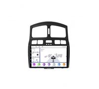 Radio Coche 2 DIN con Carplay Inalámbrico para Hyundai Classic Santa Fe 2000-2004 Pantalla de Coche con Carplay y Android Auto Inalámbricos, Bluetooth, Mirror, 8 Nuclear 4G+64G