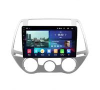 Radio Coche 2 DIN con Carplay Inalámbrico para Hyundai i20 2012-2014 Enlace Espejo, Navegación, Siri, Aux, Bluetooth, Airplay, Lectura de Vídeo, 4 Nuclear 4G+64G
