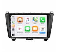 Radio Coche 2 DIN con Carplay Inalámbrico para Mazda 6 Rui Wing Mazda 6 GH 2008-2015 A-Pple Carplay & Android Auto, Autoradio Portátil Car Play con Pantalla Táctil, 8 Nuclear 4G+64G
