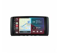 Radio Coche 2 DIN con Carplay Inalámbrico para Mercedes Benz R Class W251 R280 R300 R320 R350 Enlace Espejo, Navegación, Siri, Aux, Bluetooth, Airplay, Lectura de Vídeo, 4 Nuclear 2G+32G