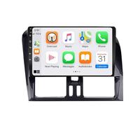 Radio Coche 2 DIN con Carplay Inalámbrico para Volvo XC60 2009-2013 Autoradio Touchscreen Display Bluetooth Llamadas Manos Libres, Mirror Link, 4 Nuclear 1G+32G