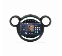 Radio Coche 2 DIN con Carplay y Android Auto para BMW 3 Series E90 E91 E92 E93 2005-2012 Enlace Espejo, Navegación, Siri, Aux, Bluetooth, Airplay, Lectura de Vídeo, Navegación, 4 Nuclear 1G+32G