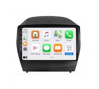 Radio Coche 2 DIN con Carplay y Android Auto para Hyundai i40 Year 2011-2019 Enlace Espejo, Navegación, Siri, Aux, Bluetooth, Airplay, Lectura de Vídeo, 8 Nuclear 8G+256G