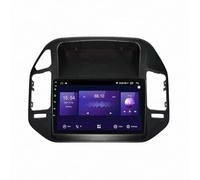 Radio Coche 2 DIN con Carplay y Android Auto para Mitsubishi Pajero V60 V68 V73 1999-2006 A-Pple Carplay & Android Auto, Autoradio Portátil Car Play con Pantalla, 8 Nuclear 4G+64G