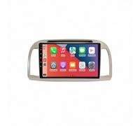 Radio Coche 2 DIN con Carplay y Android Auto para Nissan March 3 K12 2002-2010 Pantalla de Coche con Carplay y Android Auto Inalámbricos, Bluetooth, Mirror, 8 Nuclear 8G+256G