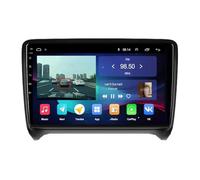 Radio Coche 2 DIN Pantalla para Audi TT 2 8J 2006-2014 Cámara Trasera - HD Pantalla Carplay Mirror Link - Portátil Radio Coche Bluetooth con Asistencia de Voz/Aux/FM, 8 Nuclear 8G+256G