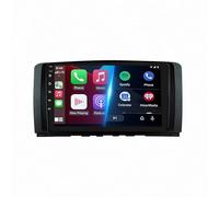 Radio Coche 2 DIN Pantalla para Benz R 2006-2014 Cámara Trasera - HD Pantalla Carplay Mirror Link - Portátil Radio Coche Bluetooth con Asistencia de Voz/Aux/FM, 8 Nuclear 4G+64G