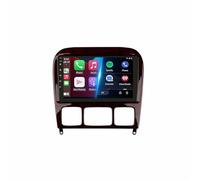 Radio Coche 2 DIN Pantalla para Benz S Class 1998-2005 Cámara Trasera - HD Pantalla Carplay Mirror Link - Portátil Radio Coche Bluetooth con Asistencia de Voz/Aux/FM, 8 Nuclear 6G+128G